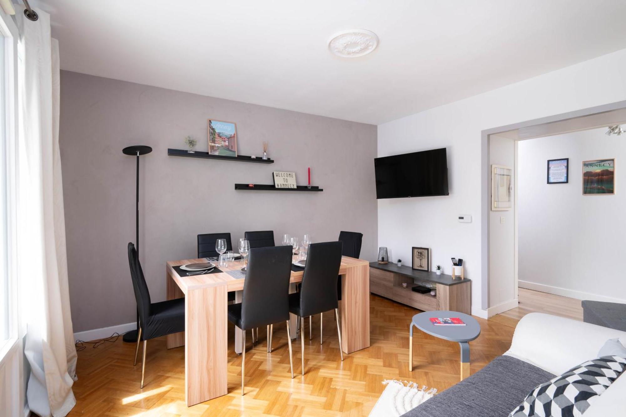 Appartement Cosy 6 Pers Pres Du Lac Avec Garage Annecy Exterior photo